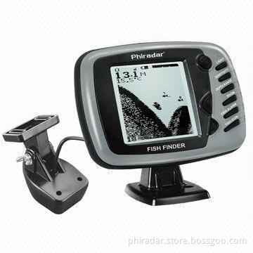 Large Screen Fish Finder, Display Target Depth Reading Above Each Fish Symbol